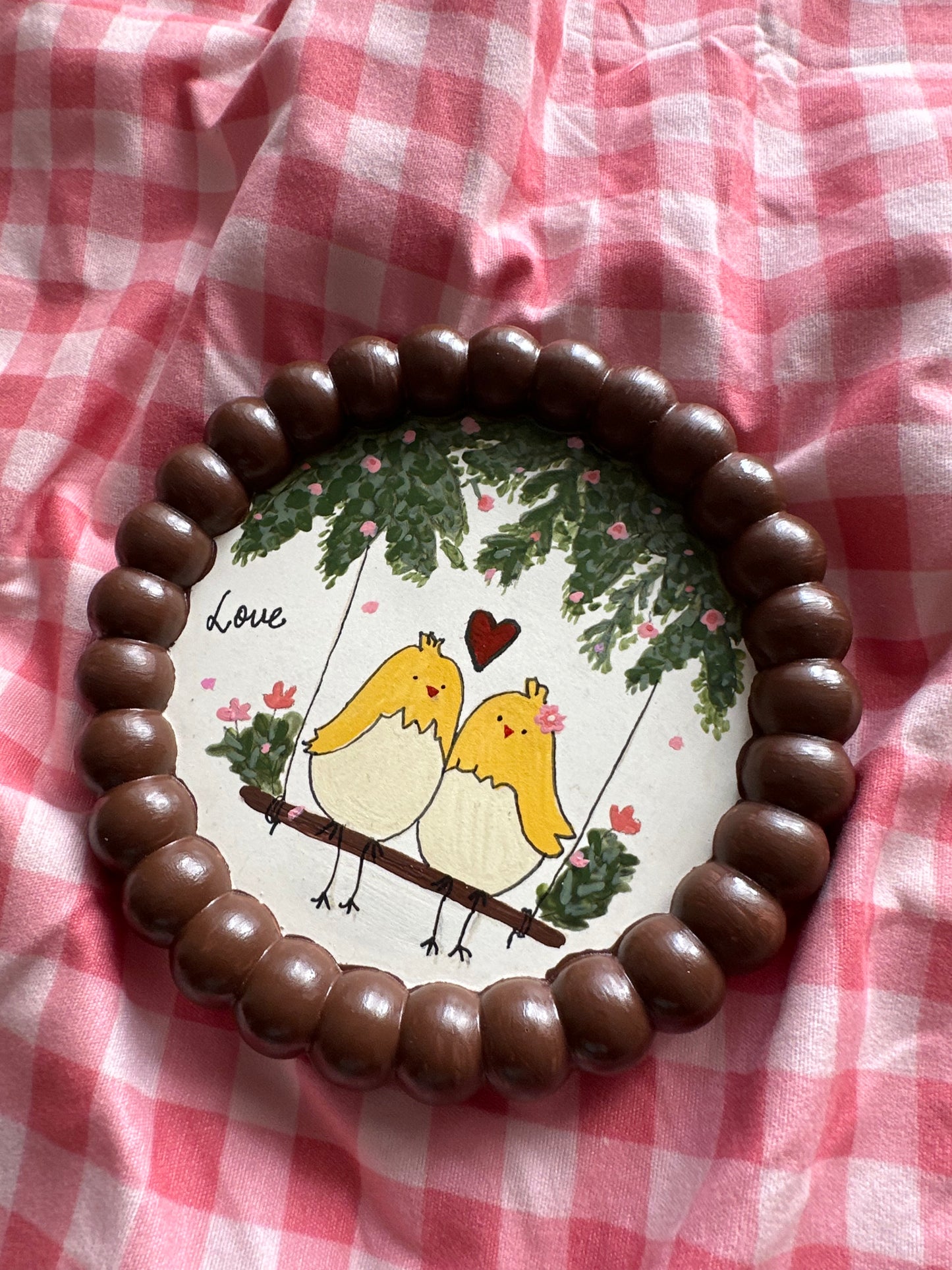 Tweet Hearts Bubble Coaster
