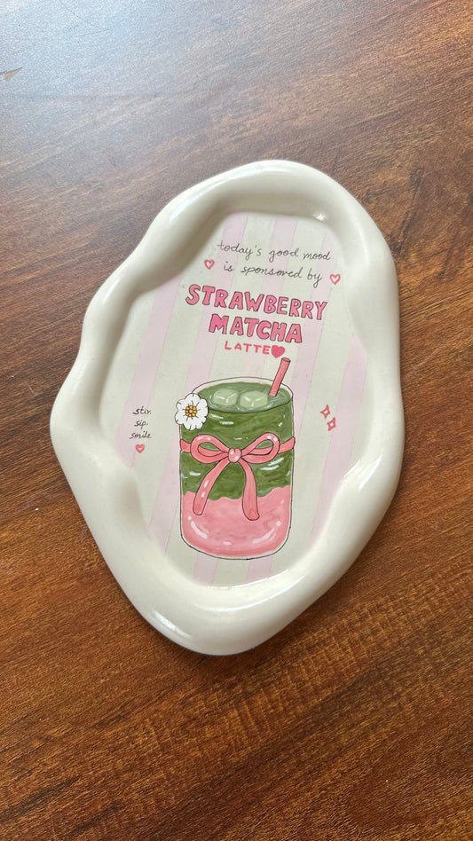Matcha latte - cloud tray