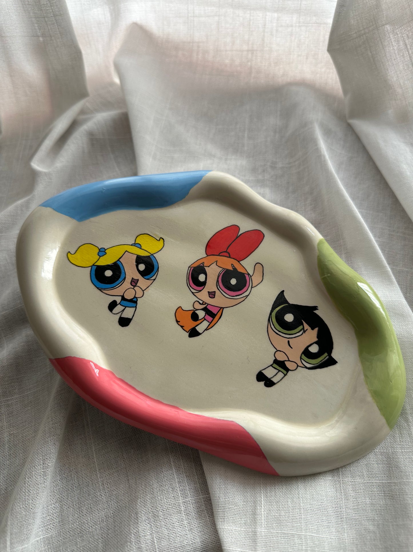Power puff girls cloud tray