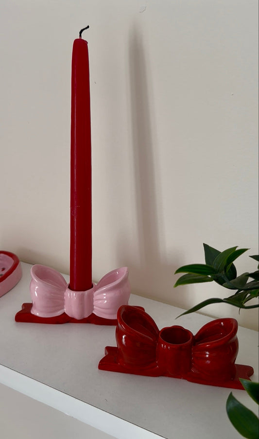 Bow Candle Holder