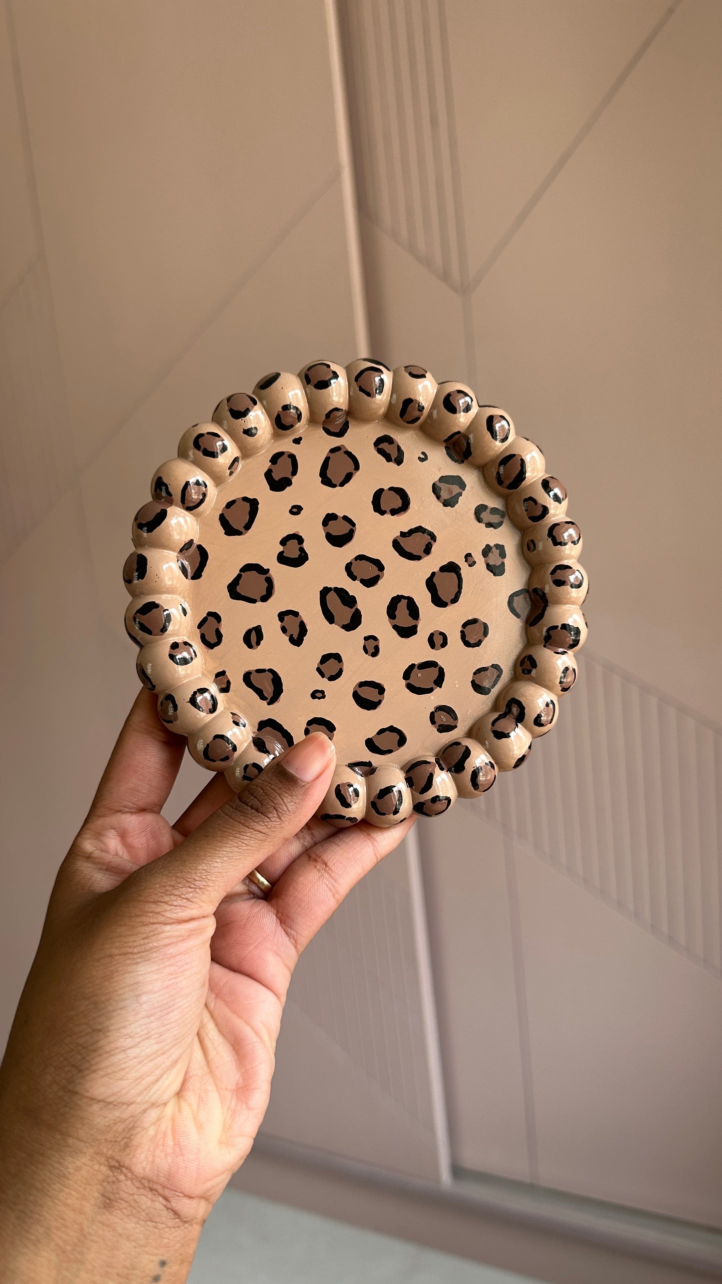 Leopard Bubble Coaster
