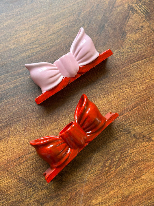 Bow Candle Holder