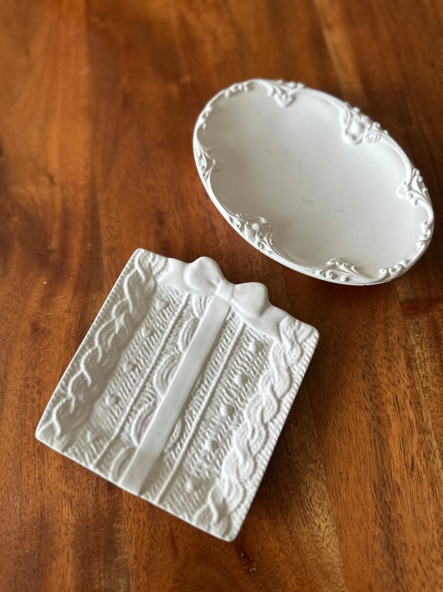 Vintage oval tray