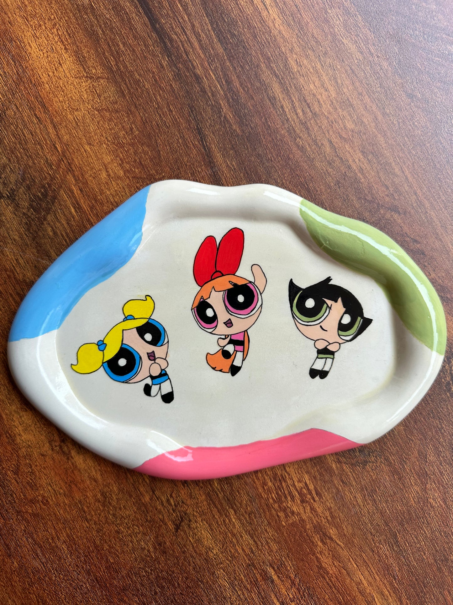 Power puff girls cloud tray
